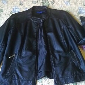 Jacket imitation leather